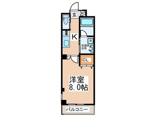 グランディール北勘の物件間取画像